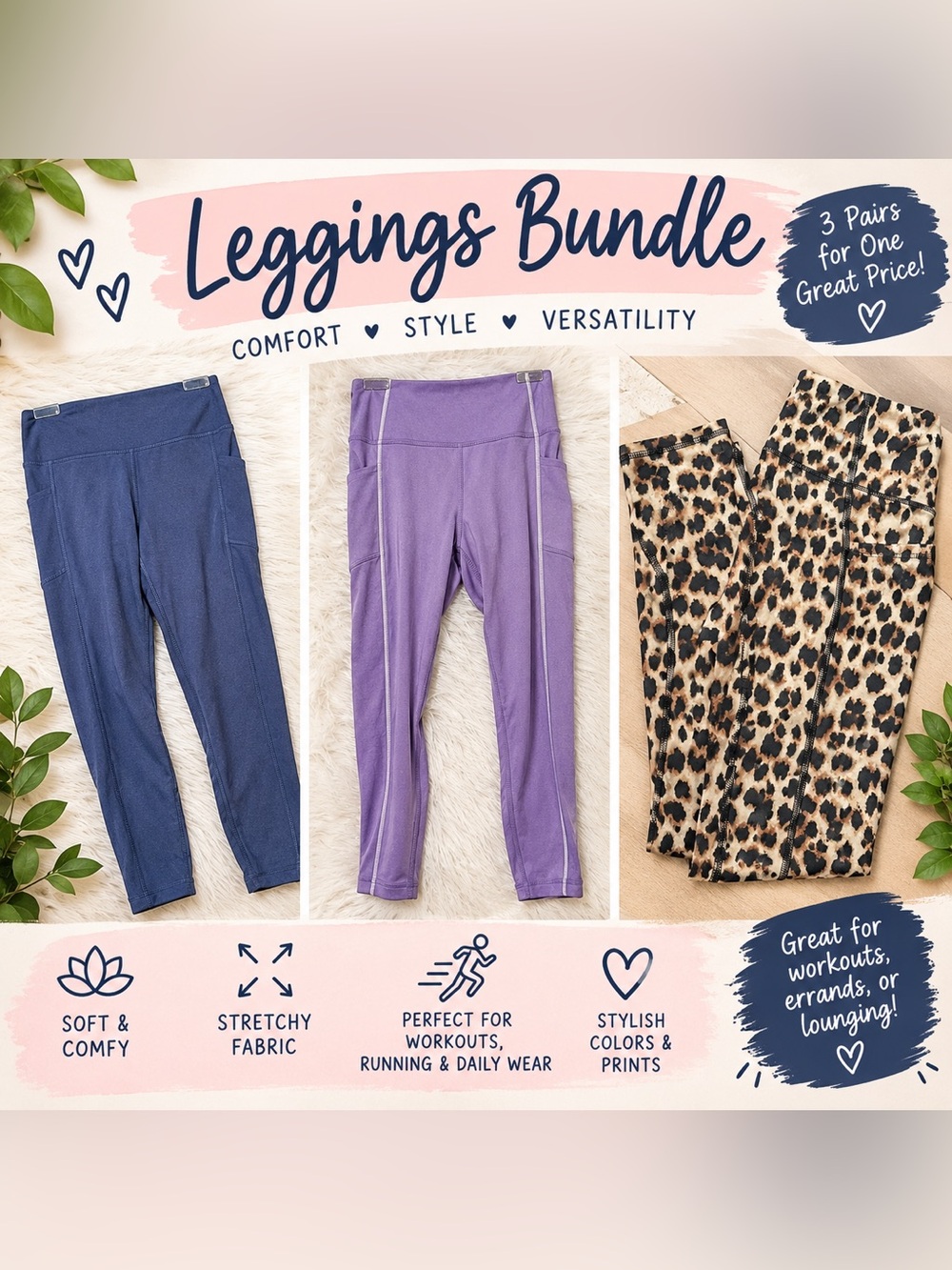 Victoria’s Secret active legging bundle  – Comfortable Activewear